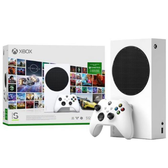 Console de jeu - XBOX - Series S - 512 Go - 3 mois Game Pass Ultimate - Couleur blanche