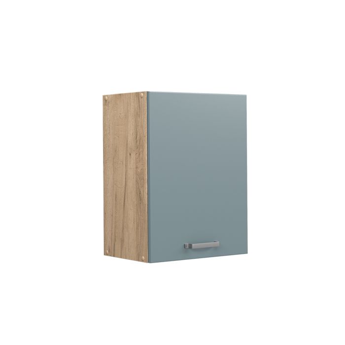 Elément haut de cuisine R-Line 45cm Bleu-gris/Chêne de force doré Vicco 41133