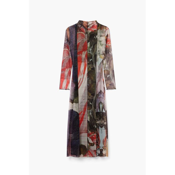 Robe Moulante Just Cavalli En Laine Multicolore - Taille S (IT 40), Neuve Avec étiquettes