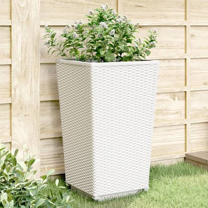 vidaXL Jardinières hexagonales acier 2 pcs 46x45 cm - vue 8