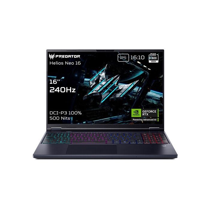 Ordinateur Portable – ACER – Predator Helios Neo 16 AI – Intel Core Ultra 9 – 32 Go RAM – 1 To SSD