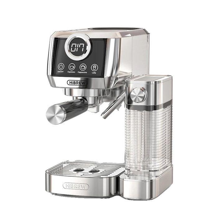 Cafetière expresso - OEM - H13A - Acier inoxydable - 3 en 1 - 15 bars - Oem