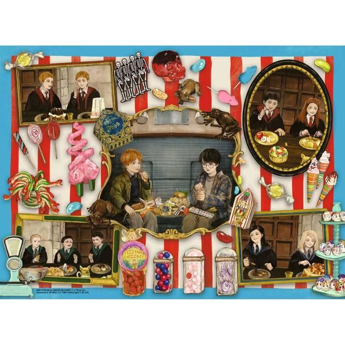 Puzzle 200 pièces : Sucreries magiques Harry Potter Ravensburger France