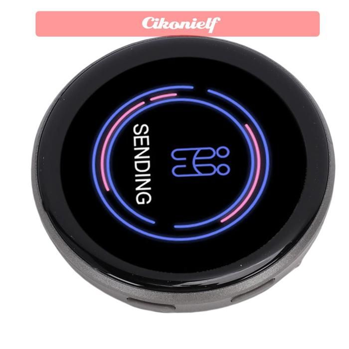 Badge pixel à affichage numérique, badge électronique HD intelligent de 4,7 cm avec écran pour les fans d'anime et de football, affichage photo/vidéo animé compatible Bluetooth, cadeau portable Badge pixel à affichage numérique, badge électronique HD intelligent de 4,7 cm avec écran pour les fans d'anime et de football, affichage photo/vidéo animé compatible Bluetooth, cadeau portable