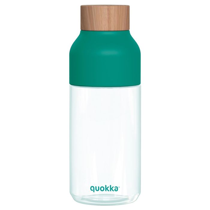 Gourde Quokka Ice 570 ml Ecozen vert - bouchon effet bambou sans BPA Gourde Quokka Ice 570 ml Ecozen vert - bouchon effet bambou sans BPA