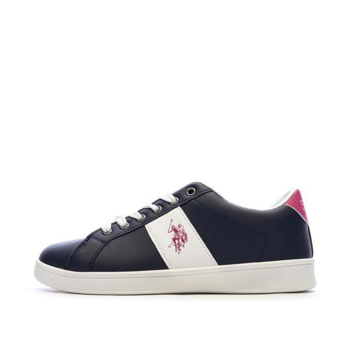 Baskets Marines/Roses/Blanches Femme US Polo ASSN For Everyday Baskets Marines/Roses/Blanches Femme US Polo ASSN For Everyday