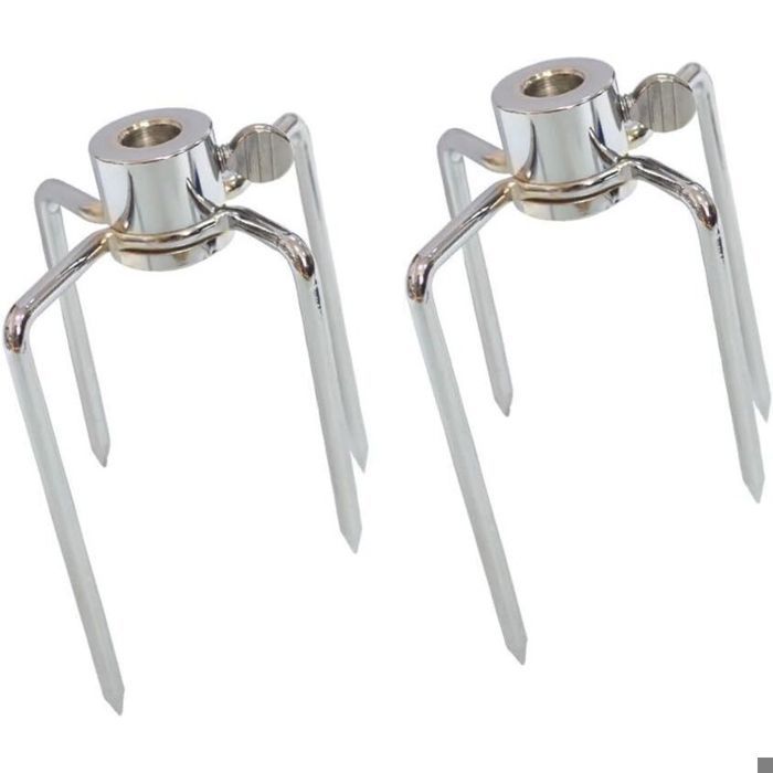Fourchette à rôtisserie pour barbecue avec vis lot de 2 accessoires de barbecue. - AquaForge