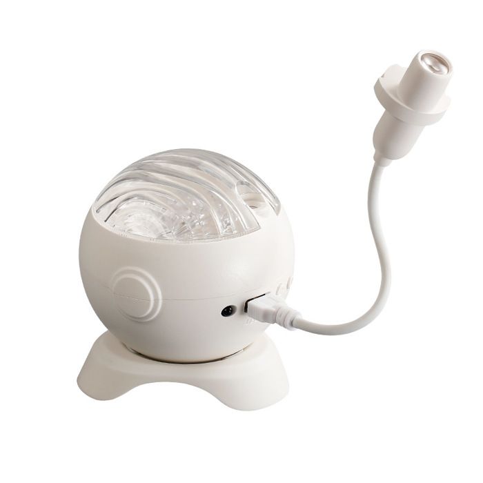 Lampe projecteur – 16 couleurs télécommande effet aurore boréale et ondulations – Rechargeable