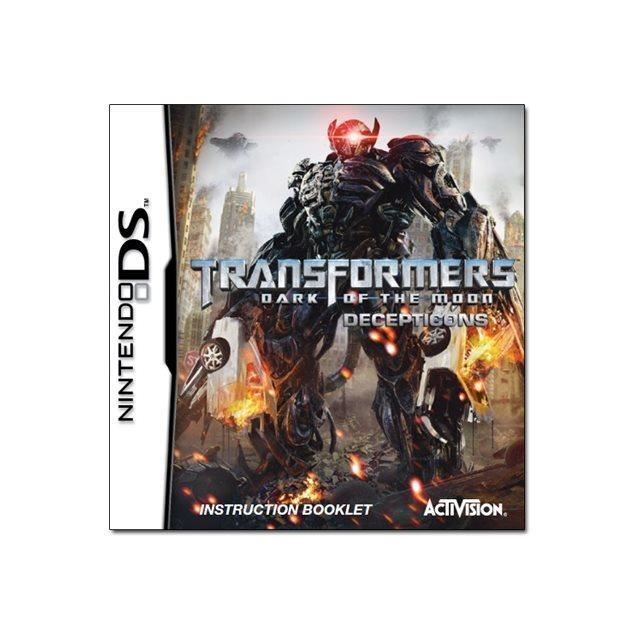 Activision Transformers Dark Of The Moon Decepticons Nintendo Ds