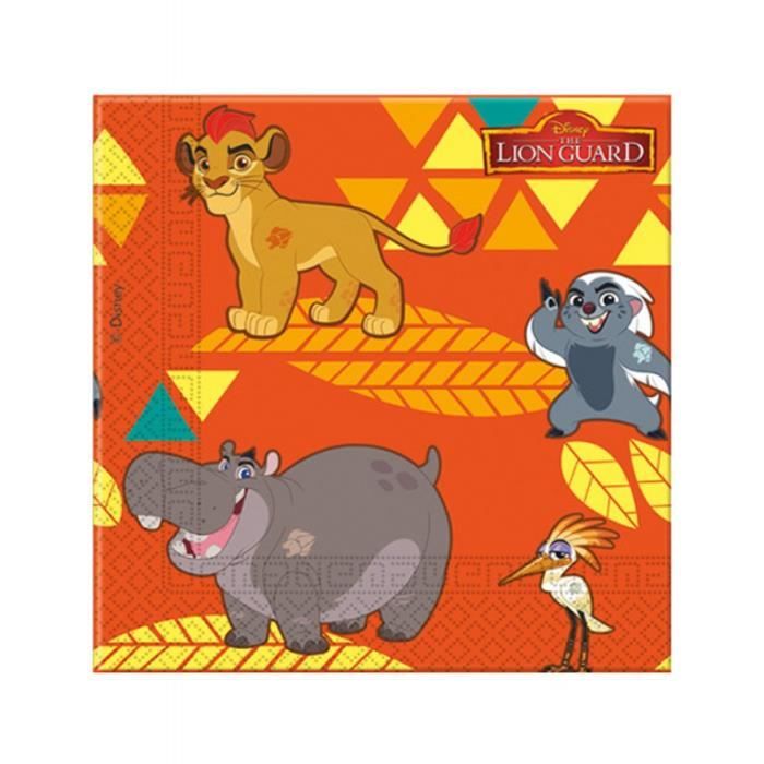 Serviettes Le Roi Lion X Cdiscount Maison Serviettes Le Roi Lion X Cdiscount Maison