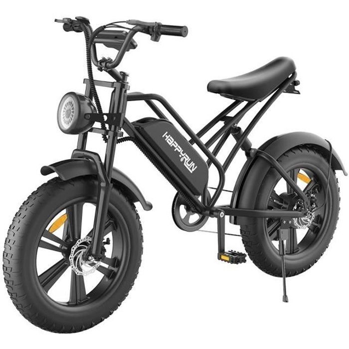 HAPPYRUN HR-G50 Vélo Électrique 18Ah Batterie 750W Moteur 20 Pouces Charge Maximale 150kg