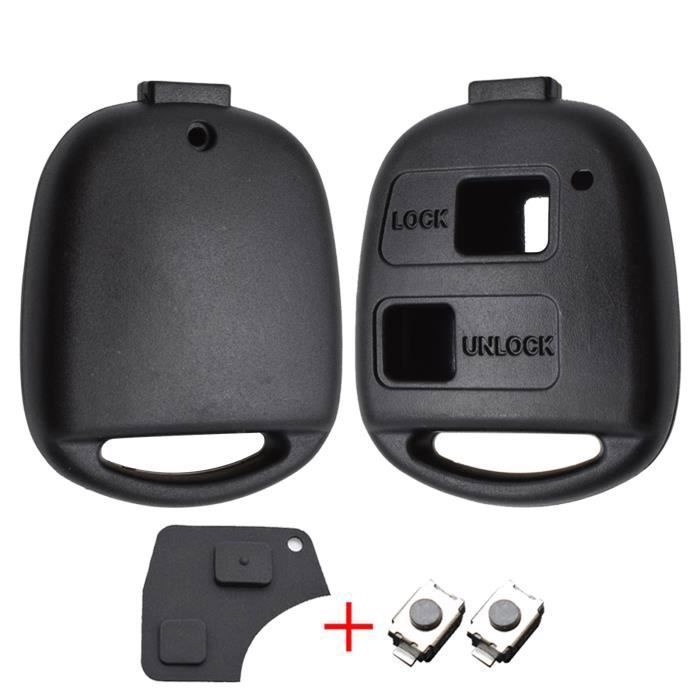 Coque Clé Silicone Renault - Pour Clio, Megane, Scenic, Duster | Protection Anti-chocs Et étanche | 4 Boutons | Modèle 2018