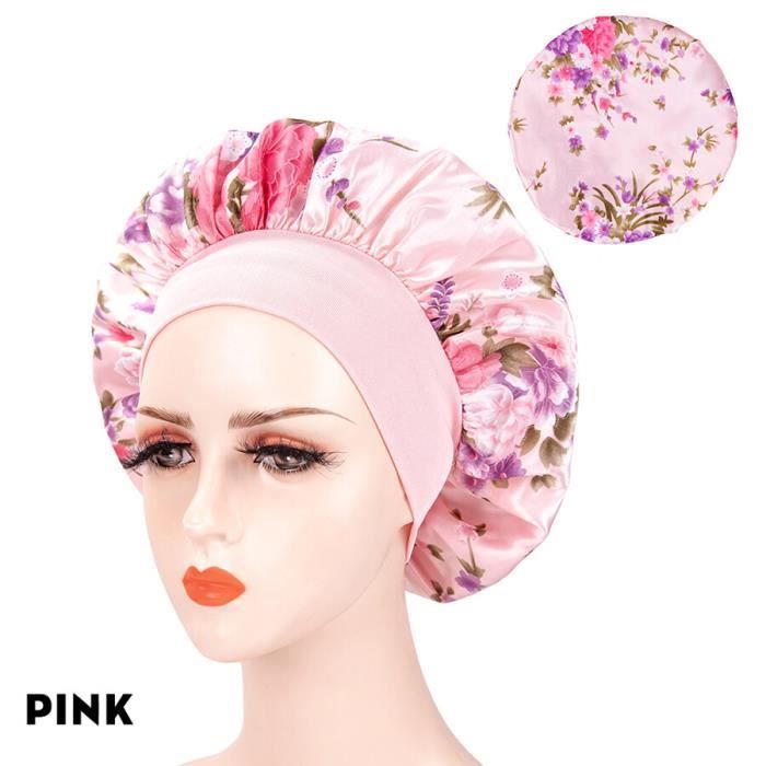Bonnet De Nuit Lipodo En Coton - Long Avec Pompon, Taille Unique