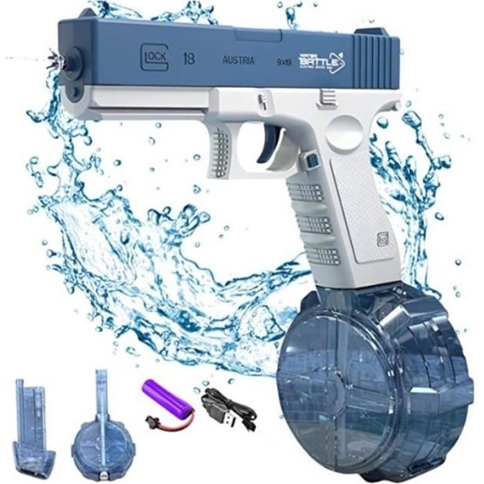 Pistolet à eau électrique automatique Gatling gros pistolets à eau à l'aspect réel Pour les enfants - Chine Petit pistolet à eau et pistolet à eau automatique prix Pistolet à eau électrique automatique Gatling gros pistolets à eau à l'aspect réel Pour les enfants - Chine Petit pistolet à eau et pistolet à eau automatique prix