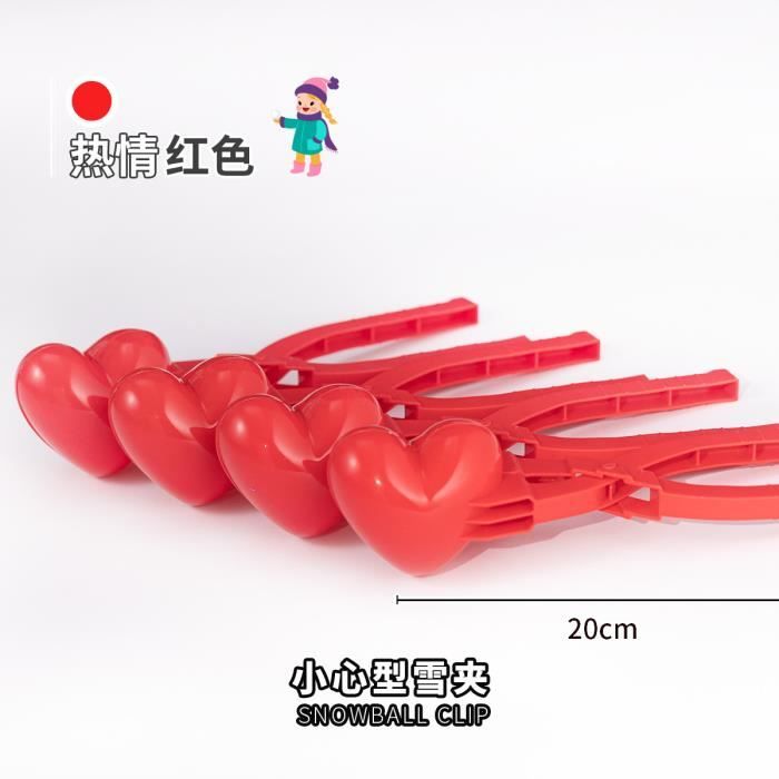 Cymwer Clip De Fabrication De Boules De Neige Multi-formes