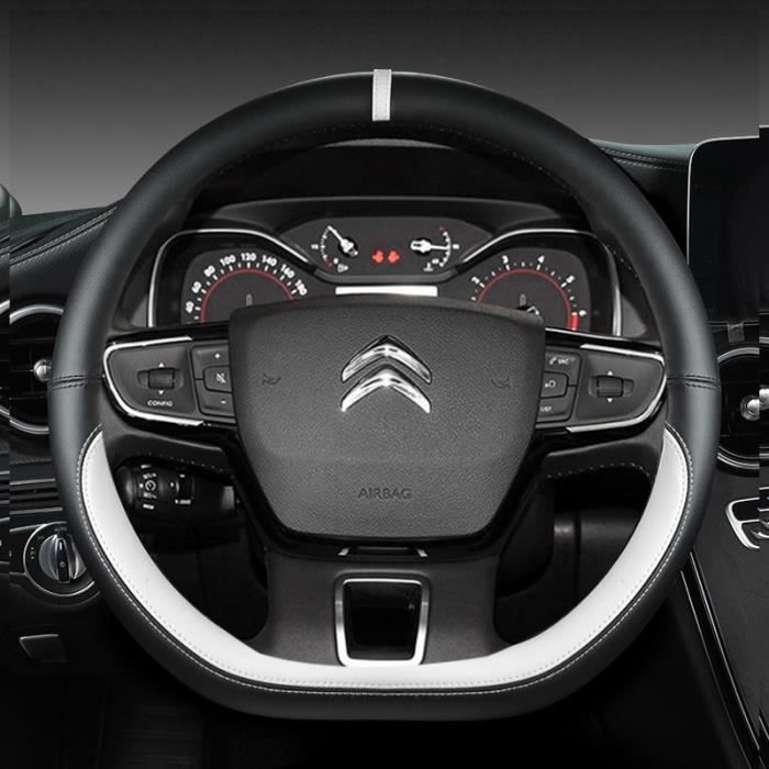 Housse Volant Voiture Pour Citroën C3 II III 2009 – 2021 C3 Pour AIRCROSS 2017 – 2021 Pour Berlingo 3 C4 Pour Volant Type Picasso 2 D (Couleur