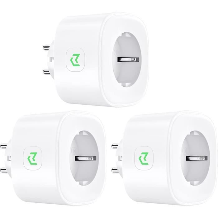 Prise WiFi Meross HomeKit Meross - Lot De 4 Prises Connectées 16A - Compatible HomeKit, Alexa - Mesure Consommation Meross Prise WiFi 16A Mesure Consommation Prise WiFi Meross HomeKit Meross - Lot De 4 Prises Connectées 16A - Compatible HomeKit, Alexa - Mesure Consommation Meross Prise WiFi 16A Mesure Consommation