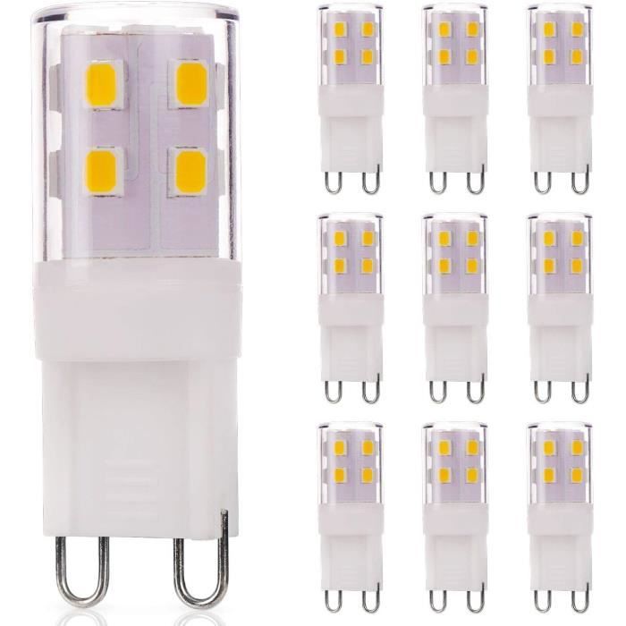 Ampoule G9 Led, 2 Watt 240Lm, Equivalent À Ampoules 18W 20W 25W