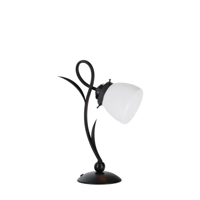 Coloured By Art - Tiffany Lampe - Lovely Lampe de Table School Globe Moonlight