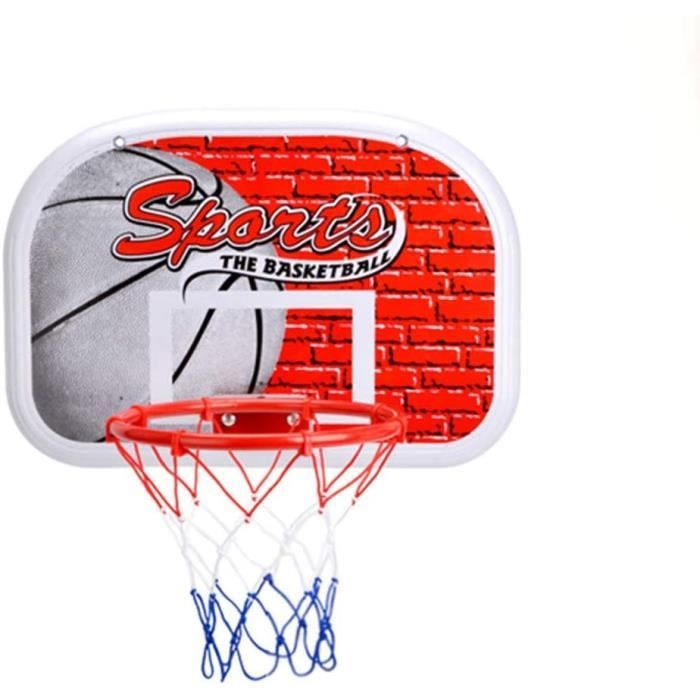 Cerceau De Basket Mural Silencieux - Portable, Adhésif - Pour Intérieur, Enfants Et Adultes