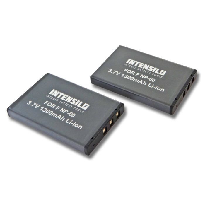 Batterie AMSAHR Pour Pentax D-Li108 / D-Li63 - Compatible Optio M40, M90, RS1500, Etc.