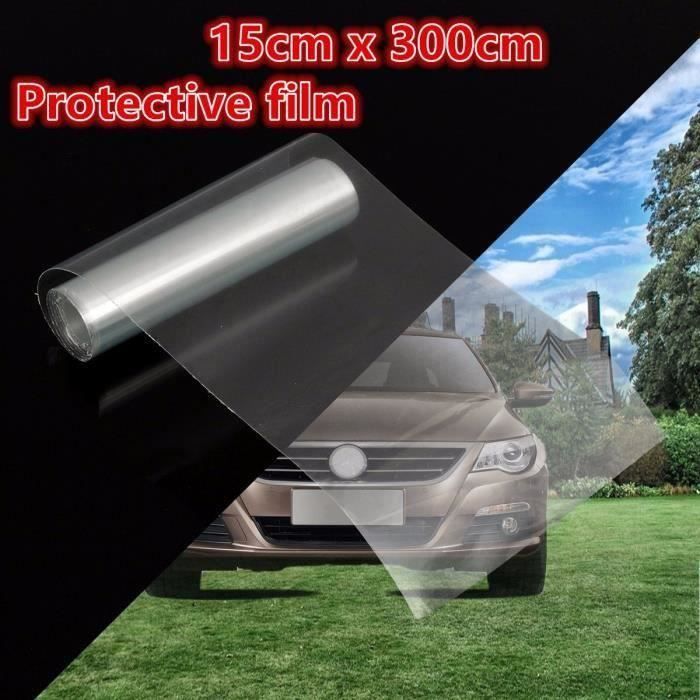 Film Autocollant Sticker Transparent Vinyle Voiture Protection Peinture  15x300cm Bo44255