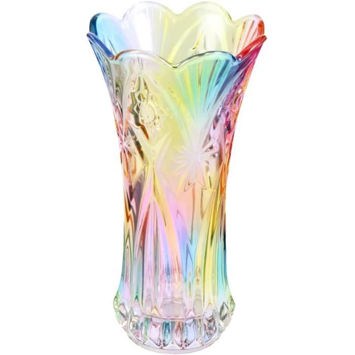 Vase En Verre Transparent Moderne Pour La Maison, Le Bureau, Le Salon Vase En Verre Transparent Moderne Pour La Maison, Le Bureau, Le Salon