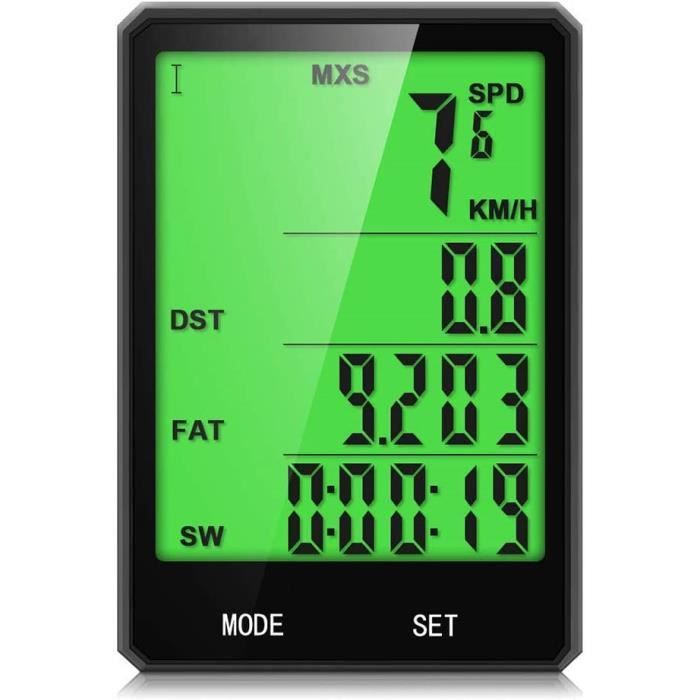 KASTEWILL Compteur De Vélo Sans Fil, étanche Ordinateur