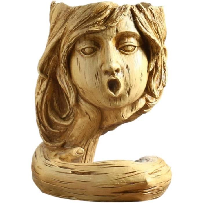 2 Pcs Grands Pots À Plantes Avec Trou De Drainage (29 X 15,5 X 50,5Cm), Pot De Fleurs En