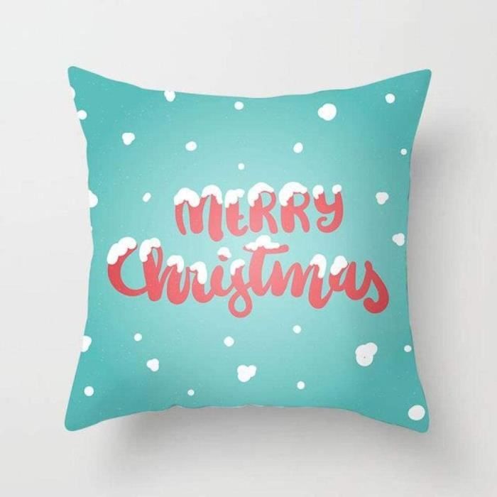 Décoration De Noël Dessin Animé Père Noël De Noël 50x50cm[527