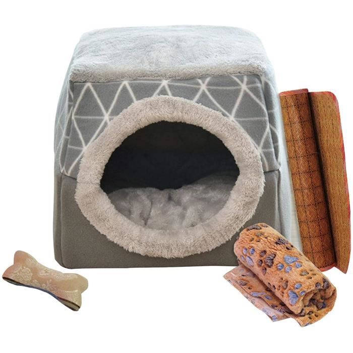 Niche Pour Chat Niche Pour Chat Interieur Tente De Maison Pour Chat Pour Animaux De Compagnie Cdiscount Animalerie