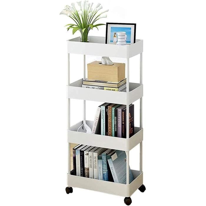 Chariots De Service En Acrylique Transparent – Élégants Et Fonctionnels