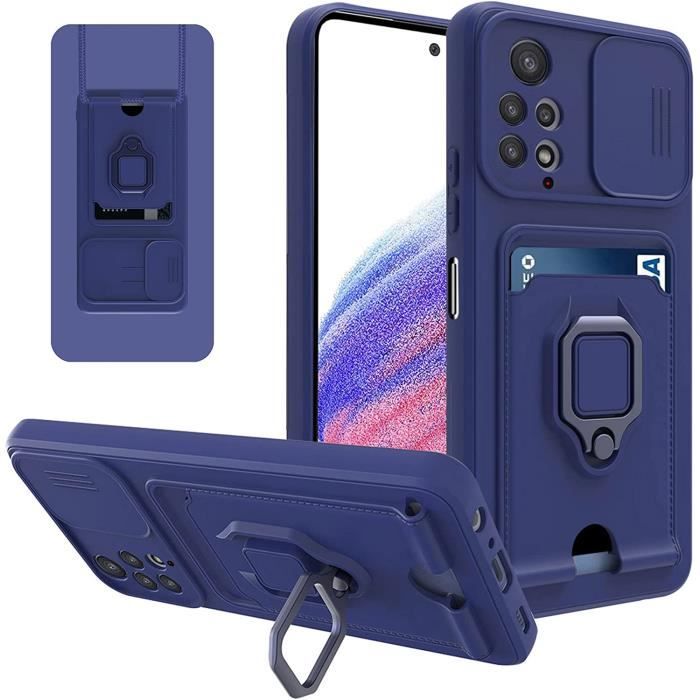 Custodia ESTH Per Xiaomi Redmi Note 11 Pro (4G/5G) | Cover Paraurti Con Protezione Fotocamera, Anello Magnetico E Supporto