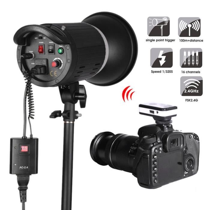 NEEWER Déclencheur à distance 2,4 G, émetteur sans fil avec 16 canaux, distance de transmission de 15 m uniquement pour Neewer Vision4, ML300 Studio Strobe (VC-816TX NEEWER Déclencheur à distance 2,4 G, émetteur sans fil avec 16 canaux, distance de transmission de 15 m uniquement pour Neewer Vision4, ML300 Studio Strobe (VC-816TX