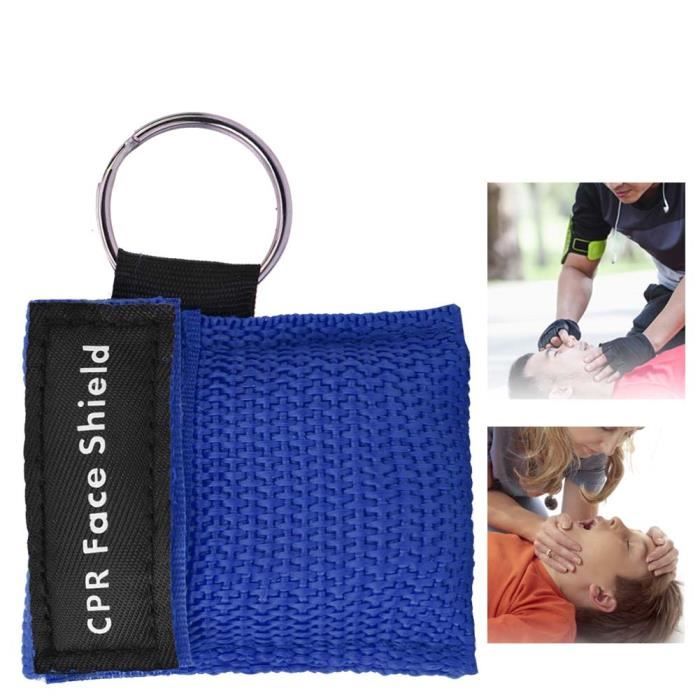 Lot De 150 Masques De Réanimation RCR Transparents - à Valve Unidirectionnelle - Pour Formation Secourisme