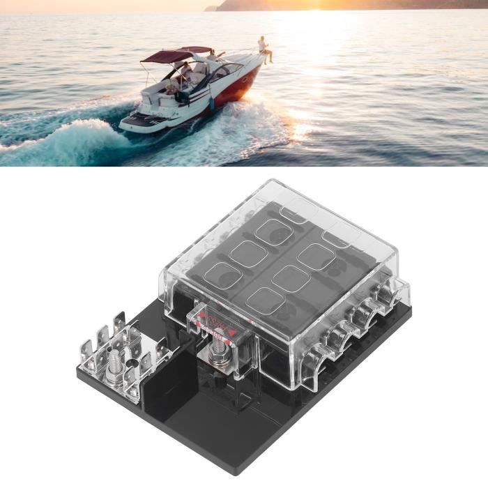 Tbest Porte-fusible Boîte à Fusibles à Lame De Bloc De Fusibles ATC ATO