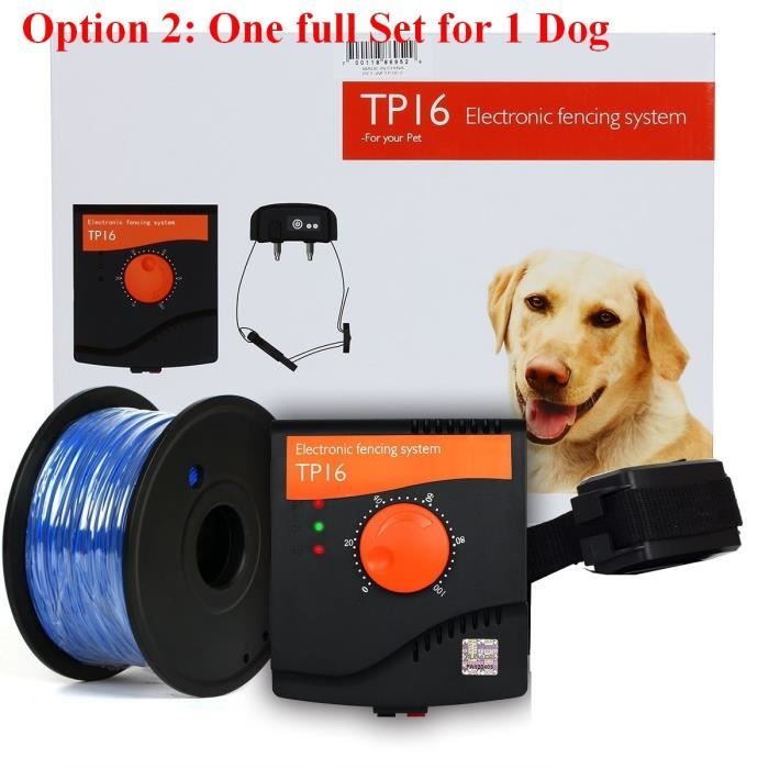 CRAZE TP16 Pet Dog Electric Fence System Rechargeable Waterproof