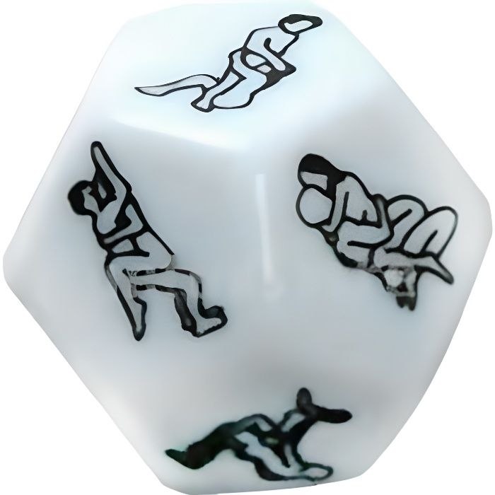 Creative Sex Dice 12 Positions Sexy Romance Love Gambling Jeux