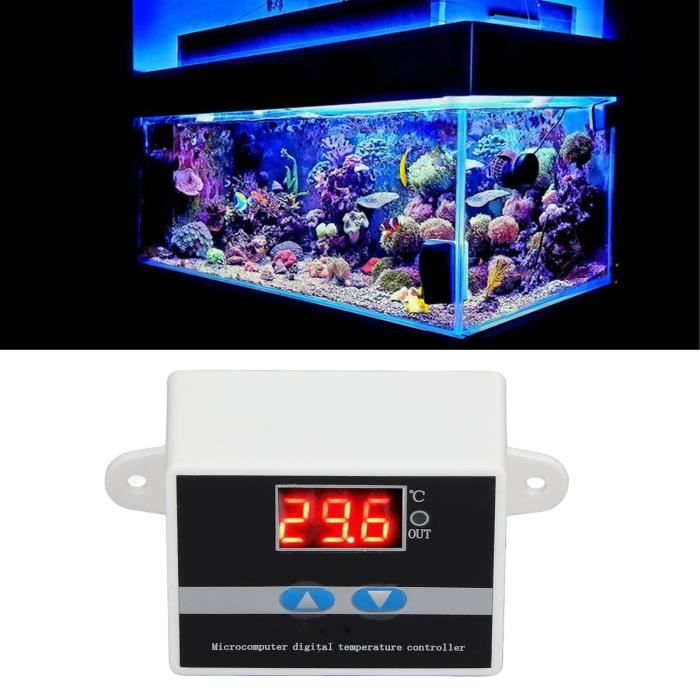 Contrôleur De Température Numérique MH1210A - Plage -40°C à 120°C, écran LED, Réglage Haute/basse Limite, Pour Chauffage/refroidissement