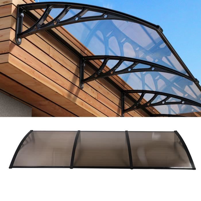 Couverture De Protection 3m Pour Auvent De Terrasse - Tissu Oxford Imperméable - Anti-UV Et Anti-poussière - Noir