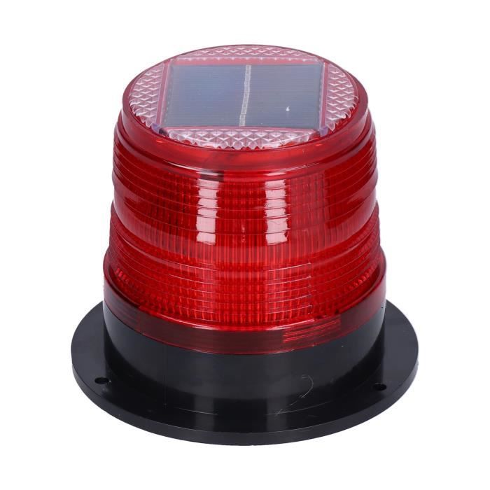 Feu Clignotant Rouge Industriel 24V DC - Signal D'avertissement N-1081J Pour Machines