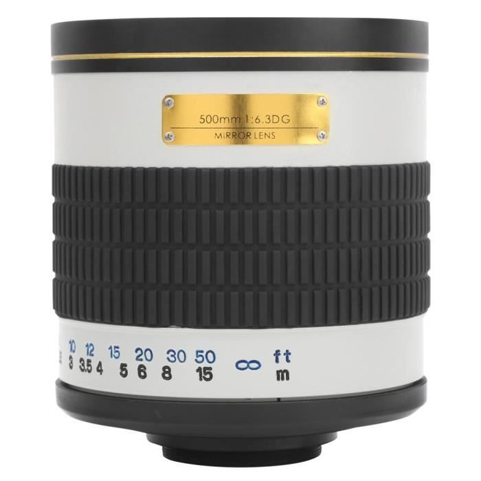 Samyang 500mm f/6.3 Téléobjectif à miroir pour Nikon D5500 Samyang 500mm f/6.3 Téléobjectif à miroir pour Nikon D5500