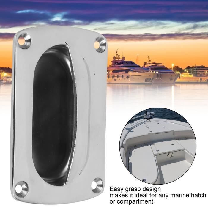 Poignée De Porte De Grange Coulissante, Plaque Arrière Plate