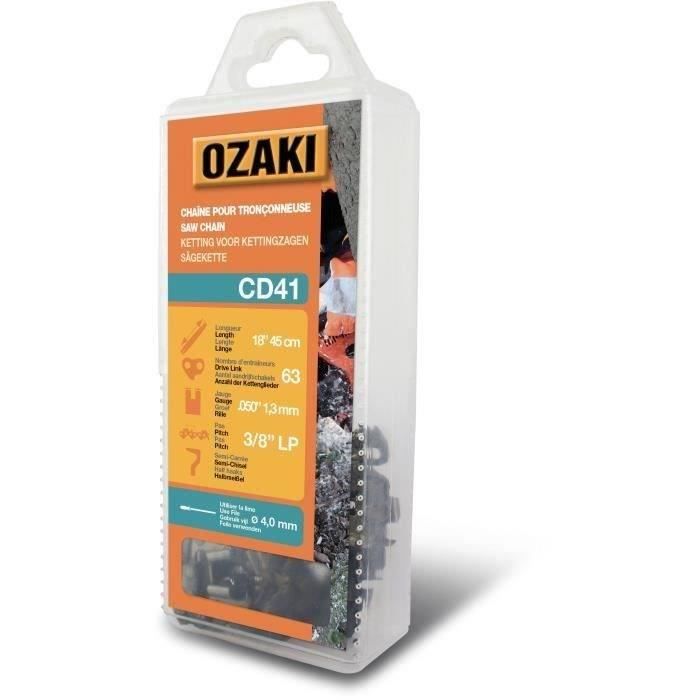 Chaîne de tronçonneuse OZAKI sous coque semi carrée:
