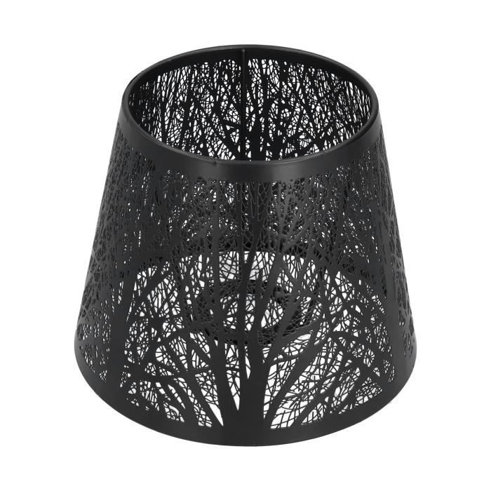 Abat-jour En Fer Forgé Style Arbre Forestier - Mini Lampe De Table E27 Pour Chambre Et Chevet