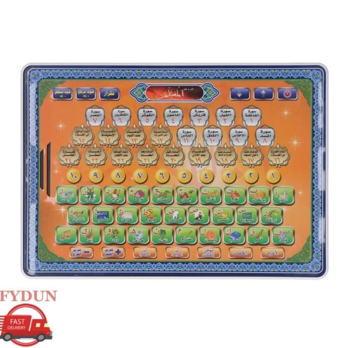 VGEBY Tablette d'apprentissage pour enfants ABS Kid Enfants Tablette Pad Apprentissage Lettres