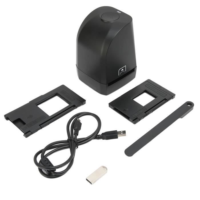 Scanner Diapositives Et Négatifs 22MP HD - Pour Films 35mm, 110mm, Photos | Écran LCD 5 Pouces