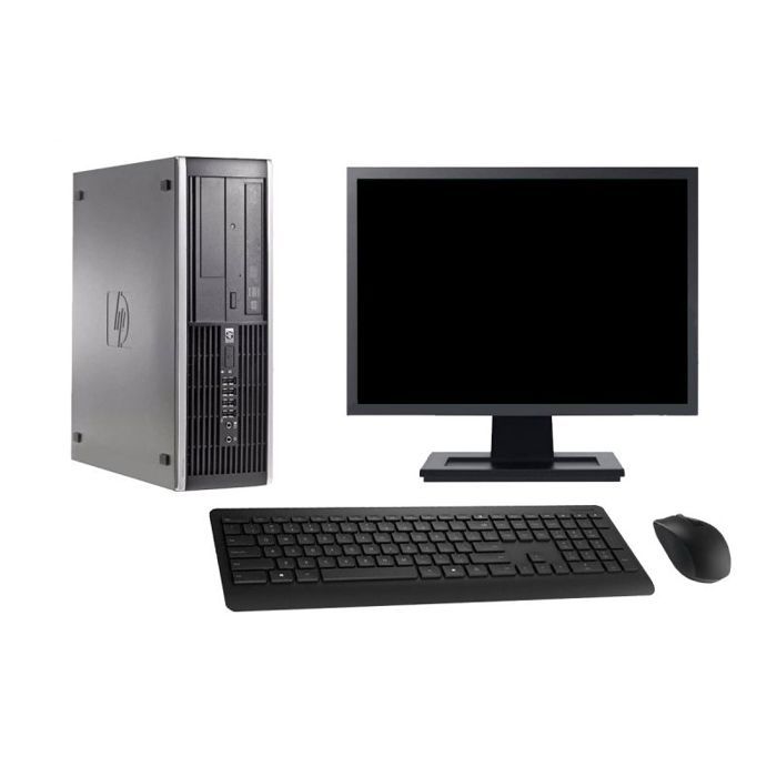 PC HP Compaq 6200 Pro SFF Ecran 22 i5-2400 RAM 16Go SSD 480Go Windows 10 Wifi - Hewlett packard