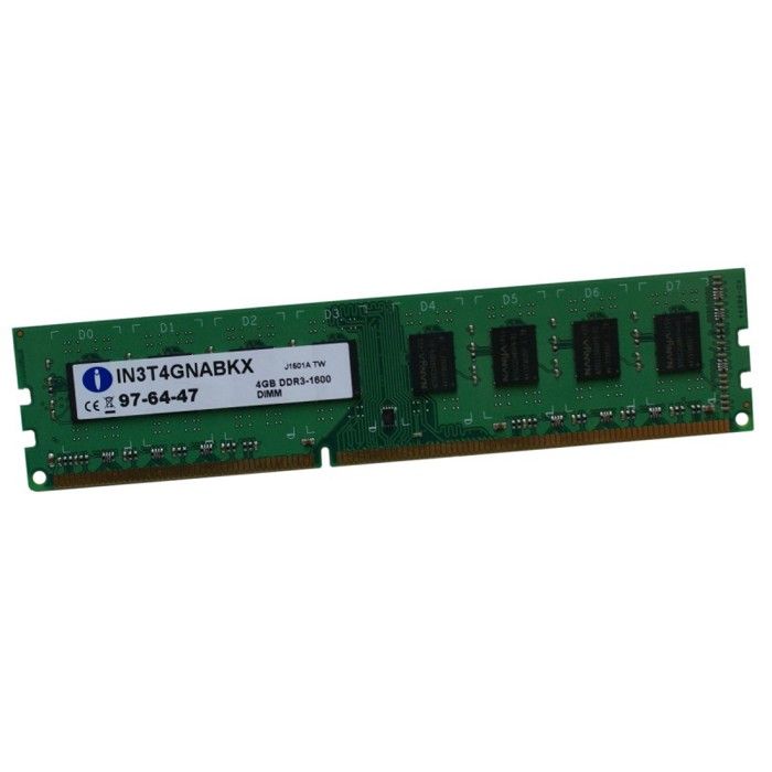 4Go Ram Integral In3T4Gnabkx Dimm Ddr3 Pc3-12800U 1600Mhz 240-Pin 1.5V Cl11