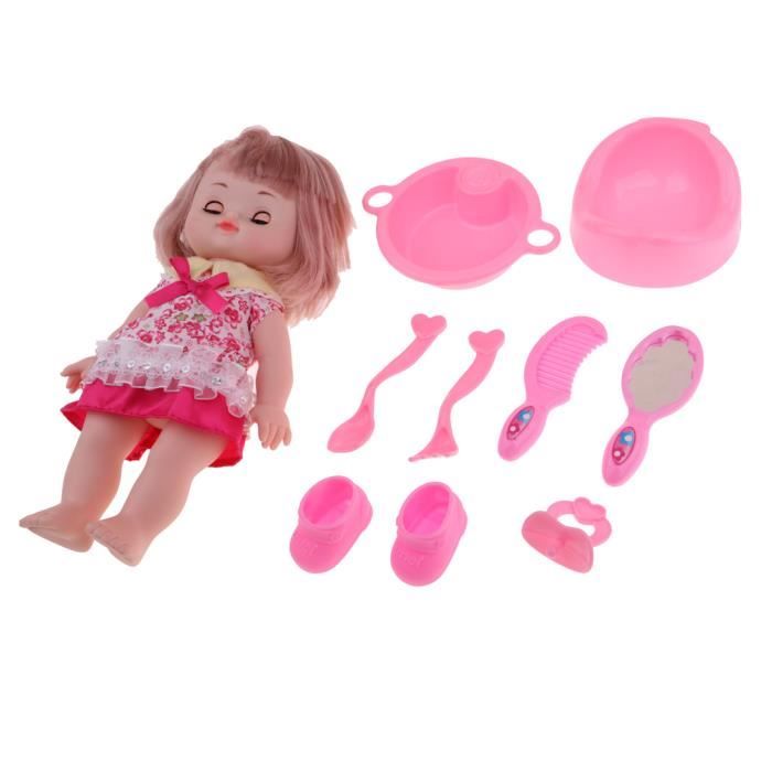 Mini Vadrouille Enfant – Jouet De Simulation De Ménage Avec Manche Long, Rose, Pour Apprendre En S’amusant